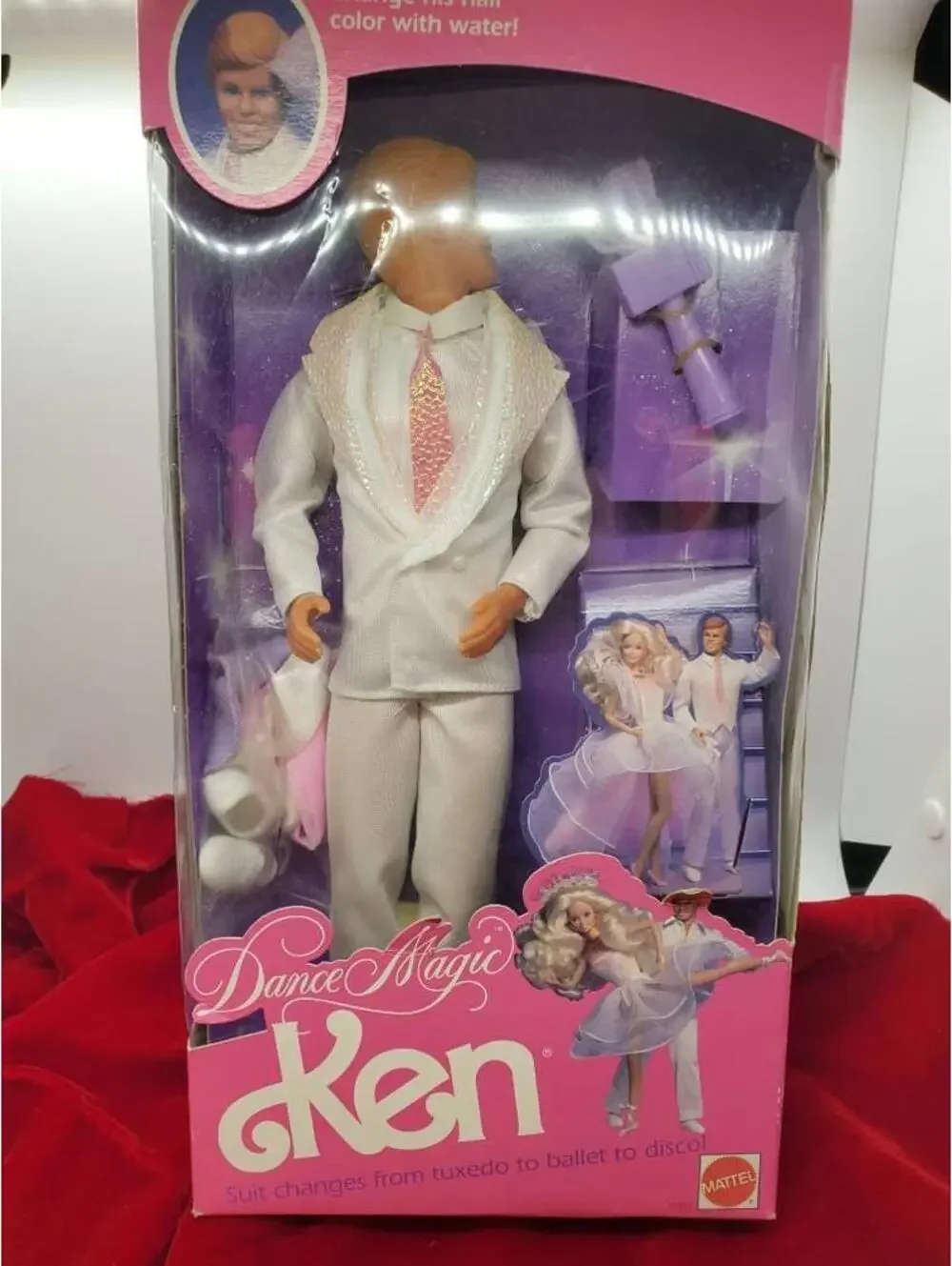 Vintage Dance Magic Ken Superstar Barbie, 1989 Collectible Doll, Nrfb